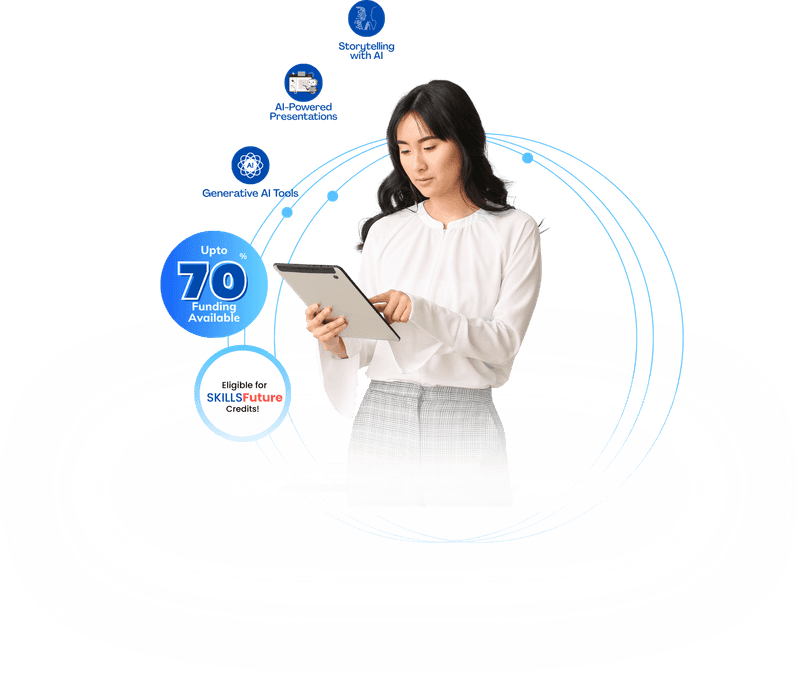 WSQ course features — AI-powered learning with SkillsFuture funding in Singapore