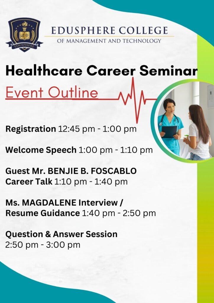 healthcare career seminar